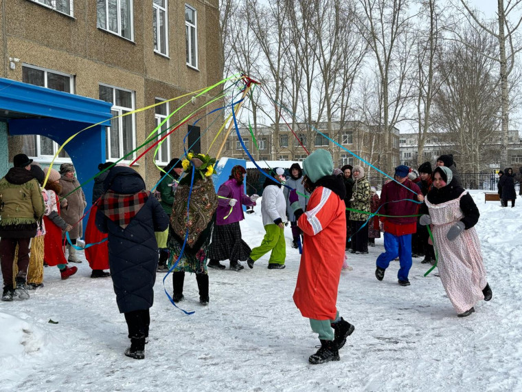 Масленица в нашей школе! .